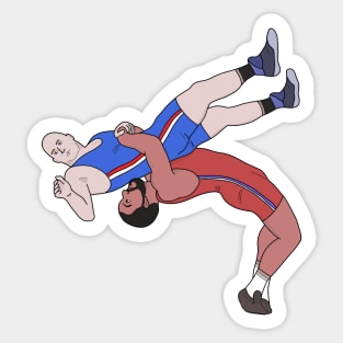 Wrestling Sticker